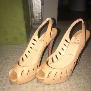Authentic Nude Christian Louboutins